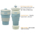 350ML Silicone Collapsible Coffee Cup