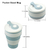 350ML Silicone Collapsible Coffee Cup